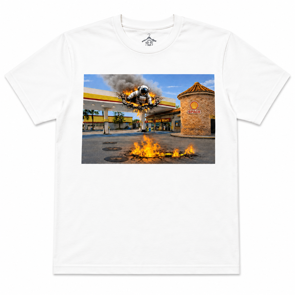 ss26 club shell graphic tee