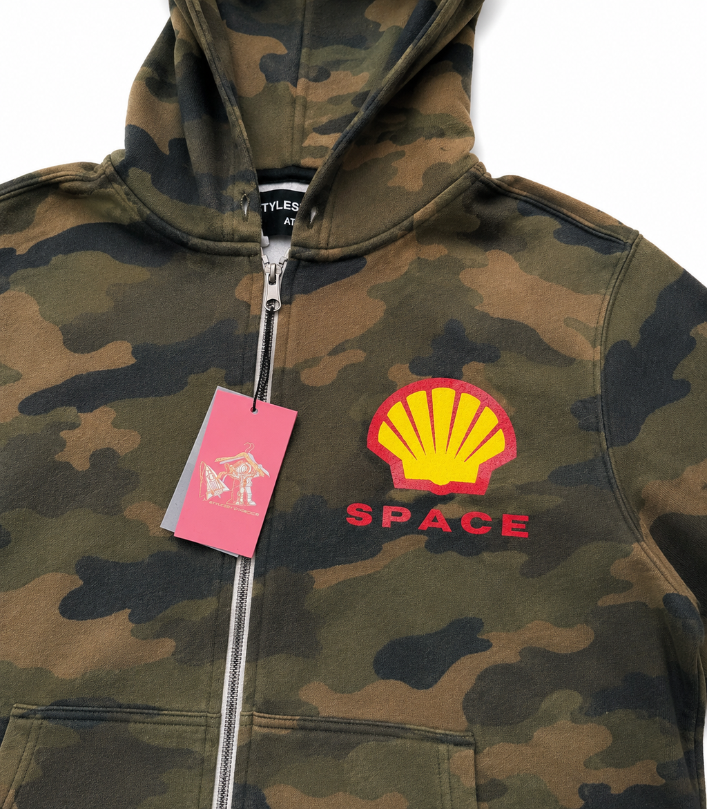 lil wayne camo zip-up